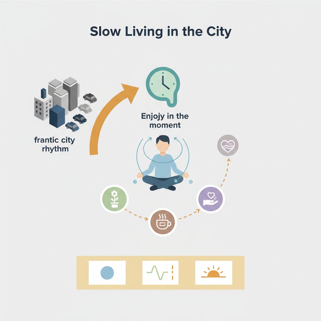 Искусство Slow Living: как наслаждаться моментом в бешеном ритме города