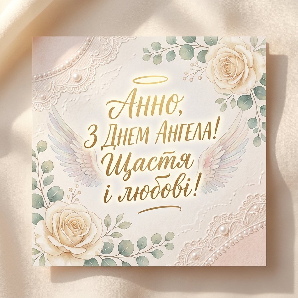 День ангела Анны: самые нежные открытки для именинницы