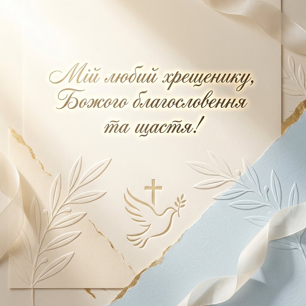 Поздравление для крестника: искренние пожелания от крестной мамы