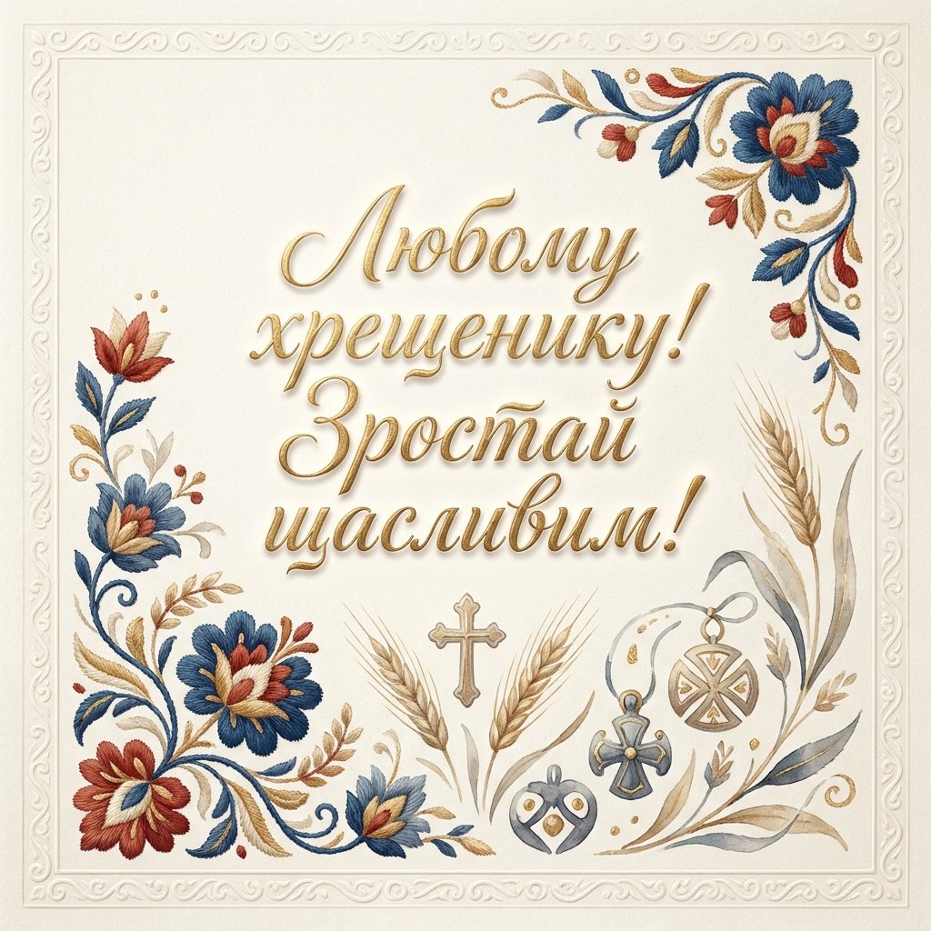 Поздравление для крестника: искренние пожелания от крестной мамы