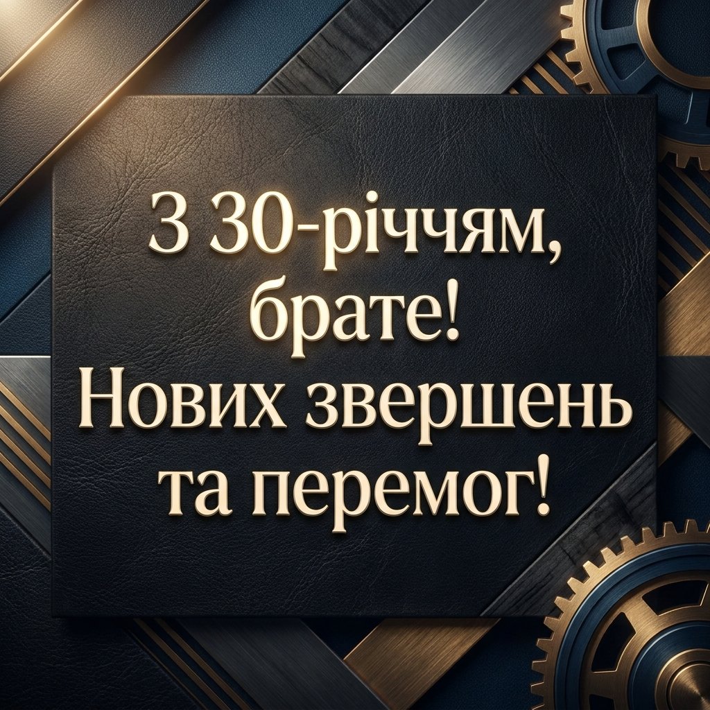Поздравления с 30-летием брату: современные, прикольные и мужские