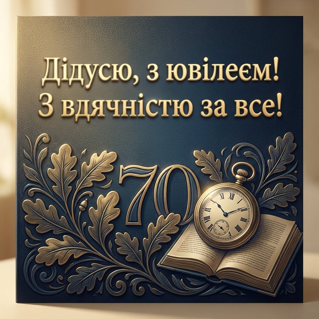Поздравления с 70-летием для дедушки: с уважением и благодарностью