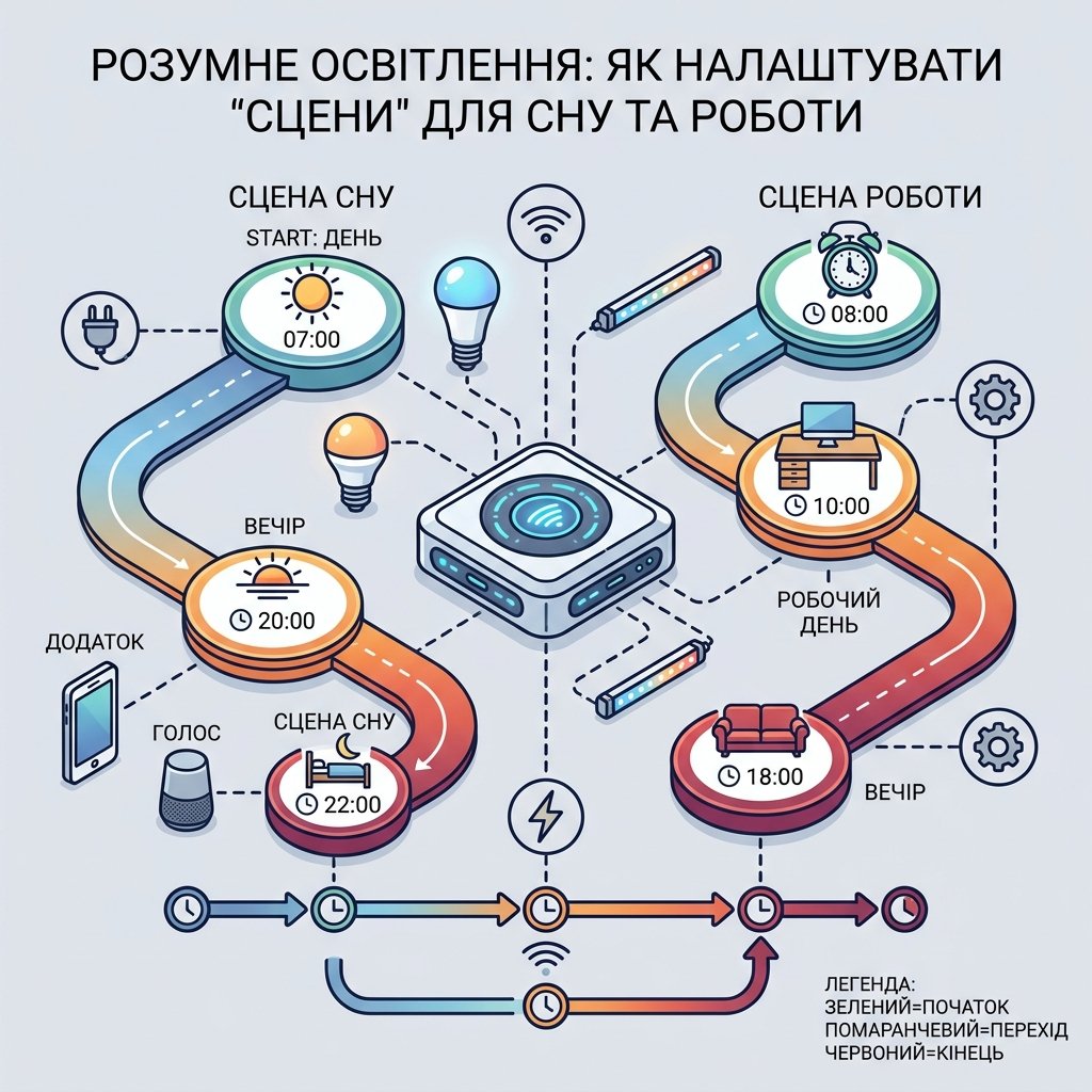 Розумне освітлення: як налаштувати 