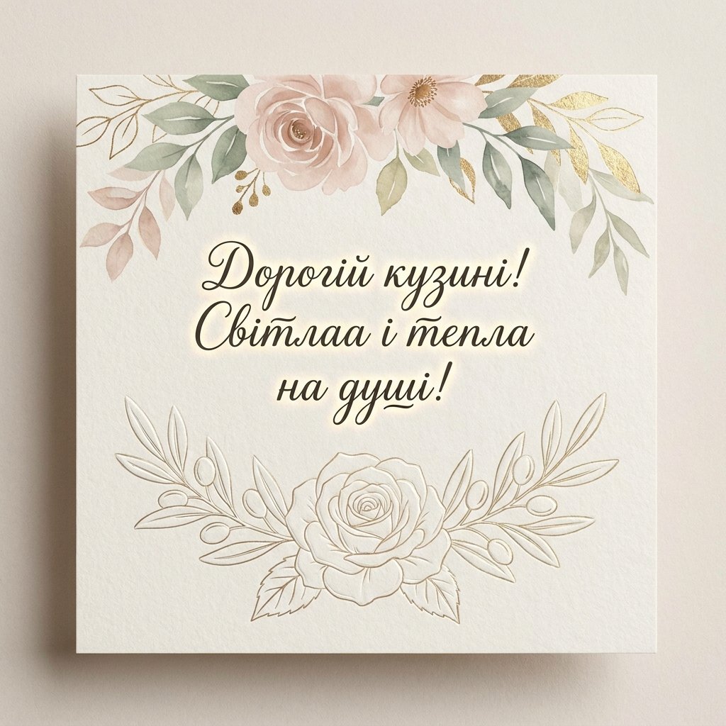 Что пожелать двоюродной сестре: легкие и душевные поздравления