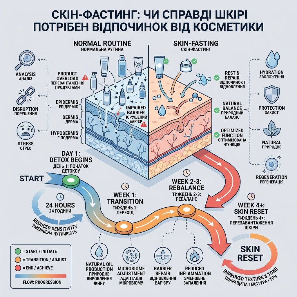 Скин-фастинг: действительно ли коже нужен отдых от косметики