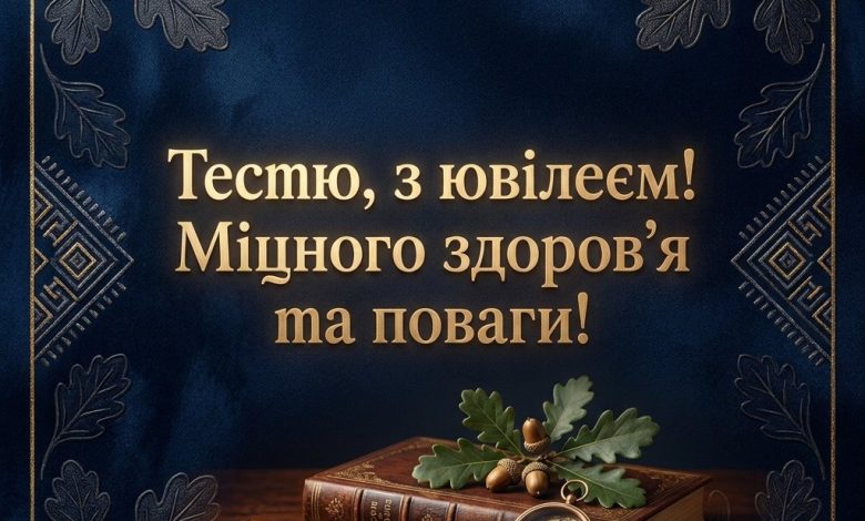 Як привітати тестя з ювілеєм: чоловічі та стримані побажання