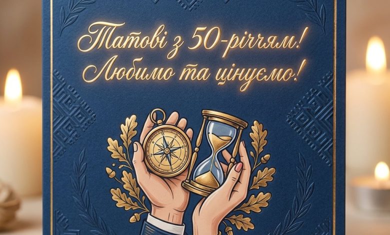 Юбилей 50 лет папе: лучшие слова от сына и дочери: лучшие слова от сына и дочери