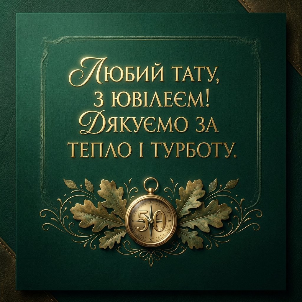 Юбилей 50 лет папе: лучшие слова от сына и дочери: лучшие слова от сына и дочери